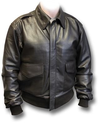 A2-USAAF-Leather-Flying-Jacket-with-side-pockets-large-brown-0