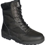 Black-Leather-Army-Combat-Patrol-Boots-Tactical-Cadet-Military-Security-Police-10-UK-0-0