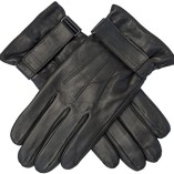 EEM-Mens-leather-glove-GORDON-made-of-genuine-hairsheep-nappa-leather-with-velcro-strap-black-size-L-0-0