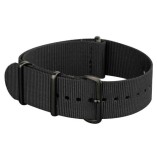 INFANTRY-Military-Black-NATO-Watch-Band-Nylon-Fabric-Strap-G10-4-Rings-20mm-Divers-Heavy-Duty-Strong-WS-NATO-BB-20M-0