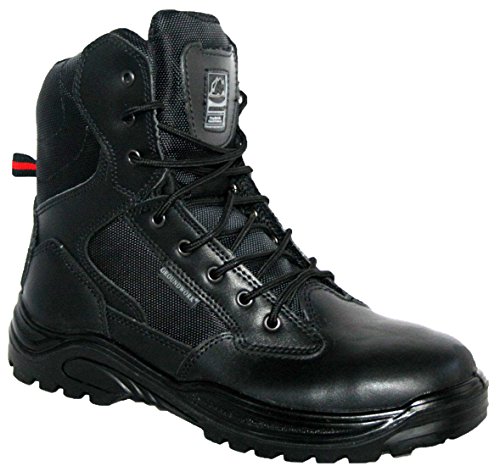 black security work boots