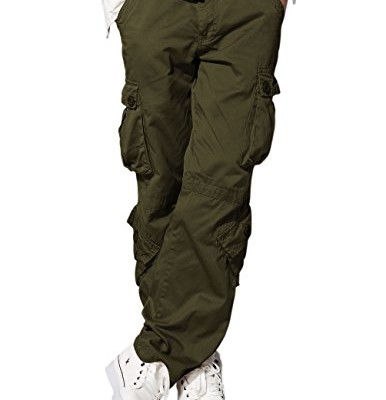 Match-Mens-Retro-Casual-Cargo-Trousers-3357Army-green40-0