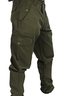 WWK-Mens-Army-Combat-Work-Trousers-Pants-Combats-Cargo-Olive-34-0