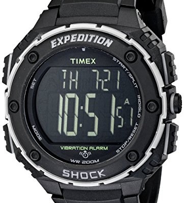 Timex-Mens-Expedition-Shock-Xl-T49950-Black-Plastic-Quartz-Watch-with-Digital-Dial-0