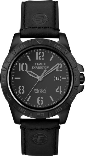 Timex-Sport-Outdoor-Mens-Quartz-Watch-with-Black-Dial-Analogue-Display-and-Black-Leather-Strap-T49927SU-0