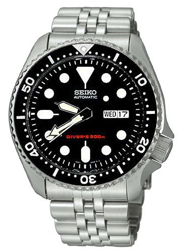 Seiko-5-Divers-Mens-Silver-Stainless-Steel-Day-Date-Watch-SKX007K2-0